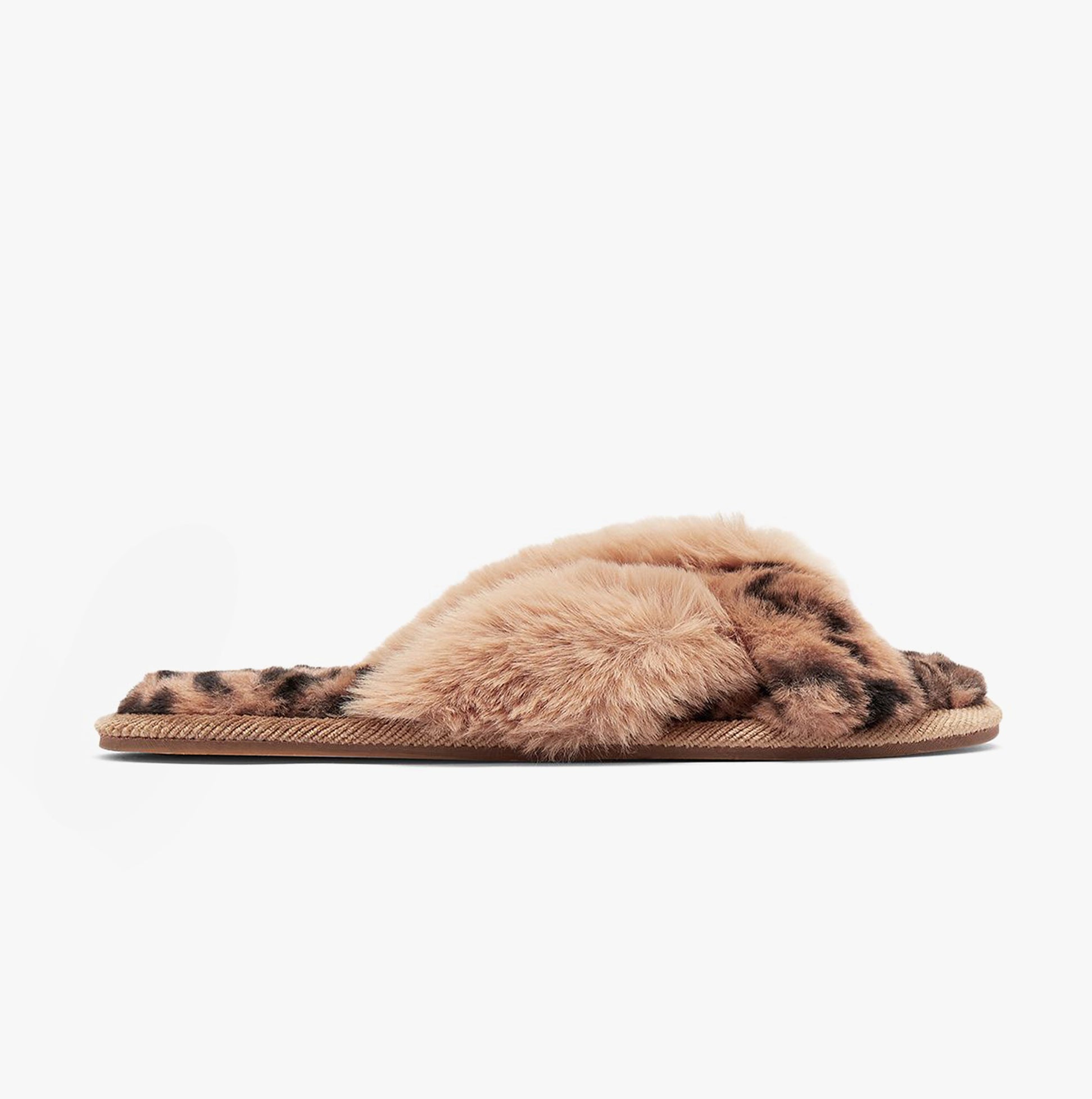 Joules discount leopard sliders