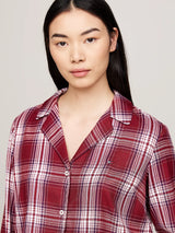 TommyHilfiger-[UW0UW055460QK]-PlaidCheckDeepRouge-1.webp